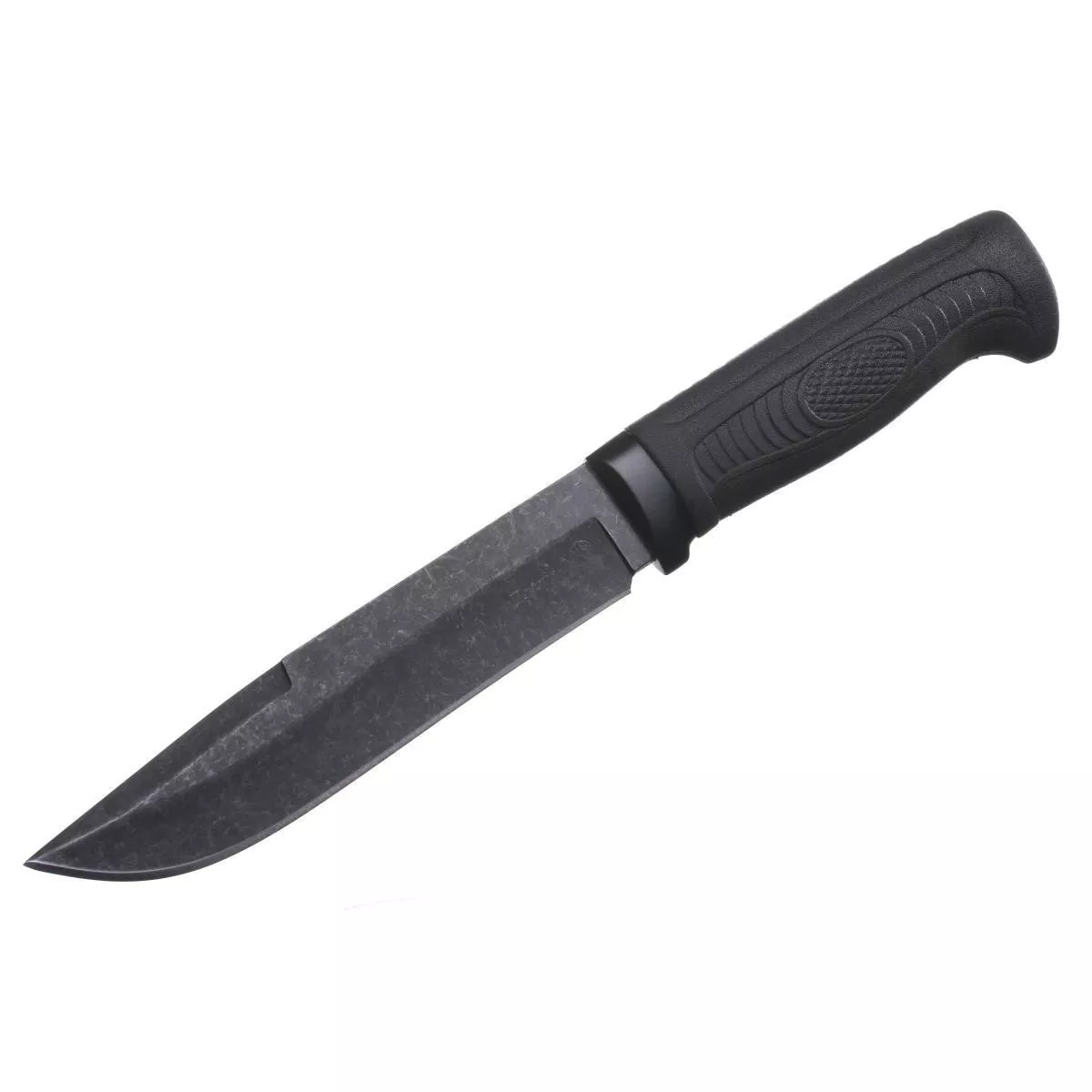 Kizlyar Knife "Pechora-2". Stonewash Black
