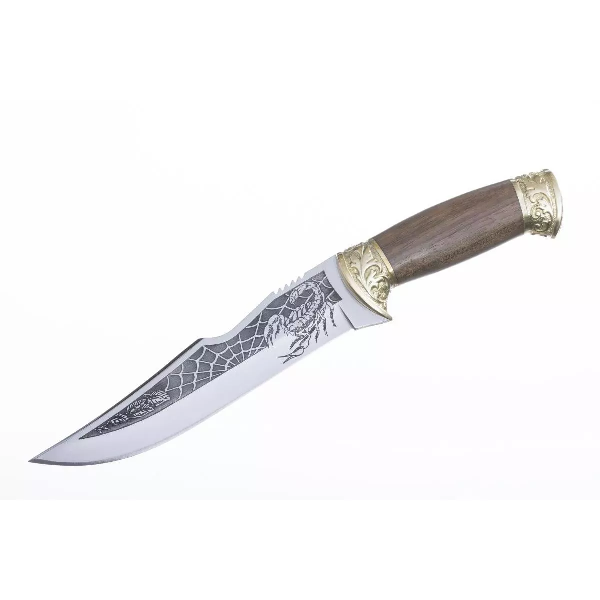 Kizlyar Knife Scorpion-B. Brass.