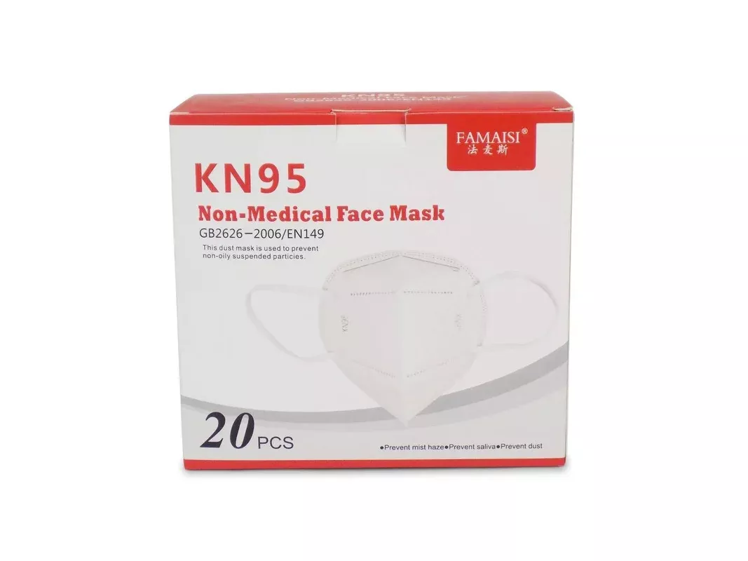 KN95 Protective Face Mask – 20 Masks