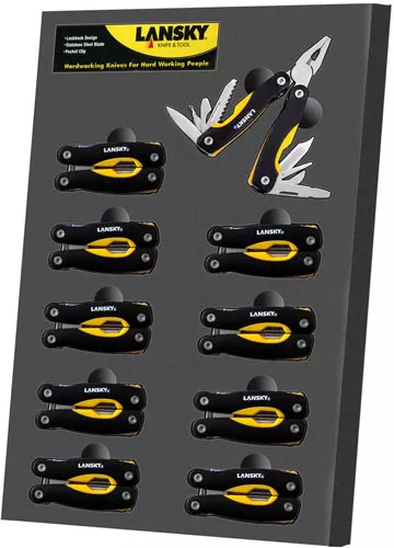 Lansky Sharpeners Mini Multi - Tool Display 10-pack