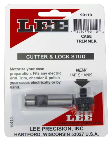 Lee Cutter & Lock Stud, Lee 90110 Case Trim Cutter & Lock Stud