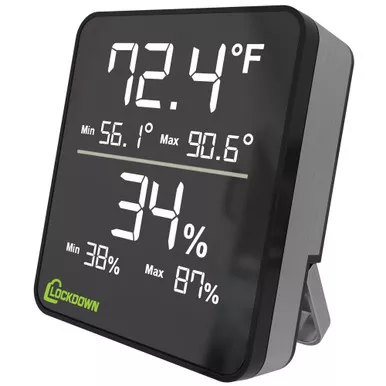 Lockdown Digital Hygrometer