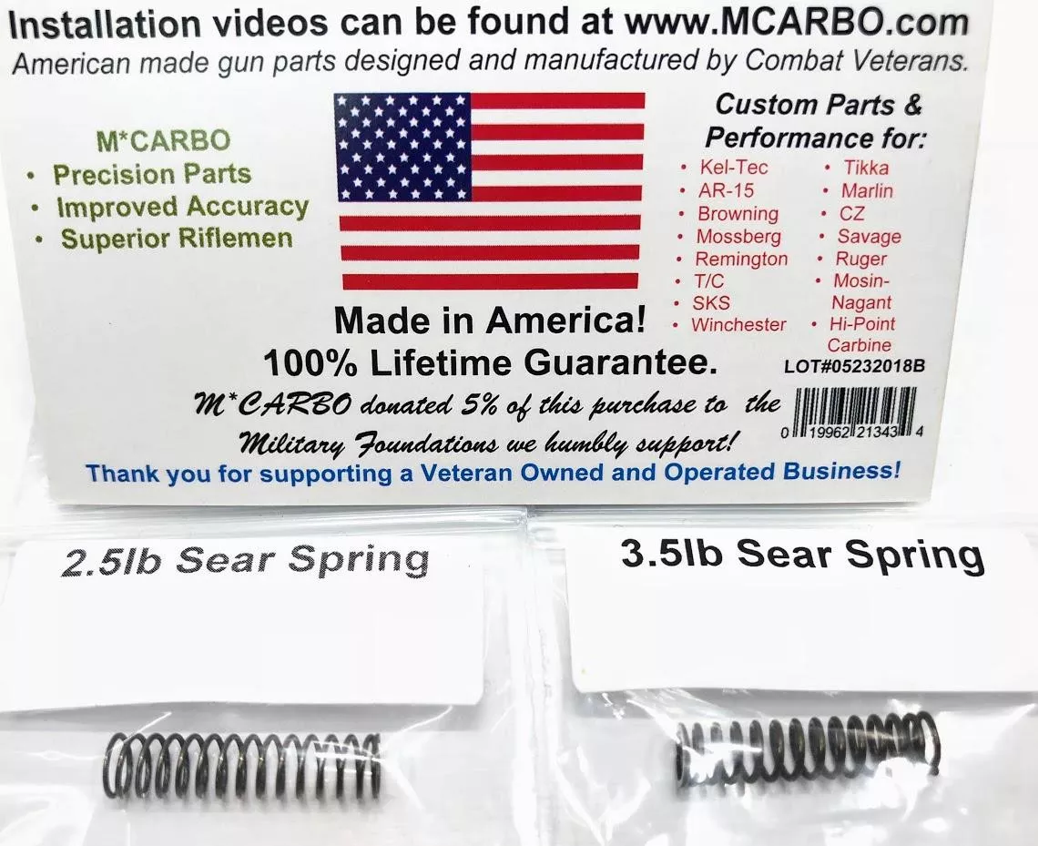 M-Carbo SKS Trigger Spring Kit