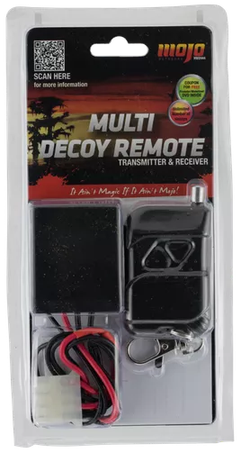 Mojo Multi Decoy, Mojo Hw2444 Multi Decoy Remote