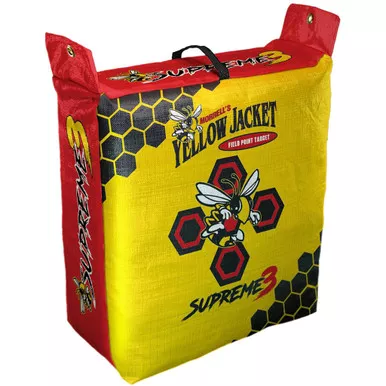 Morrell 104 Yellow Jacket Supreme 3 Bag Target, Yellow