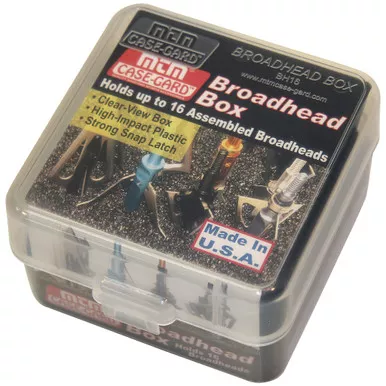 MTM BH16 Broadhead Box, Clear