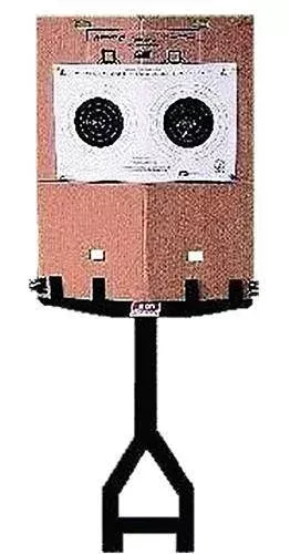 MTM Case-Gard 24 Jammit Compact Double Stake Target Stand (Black)