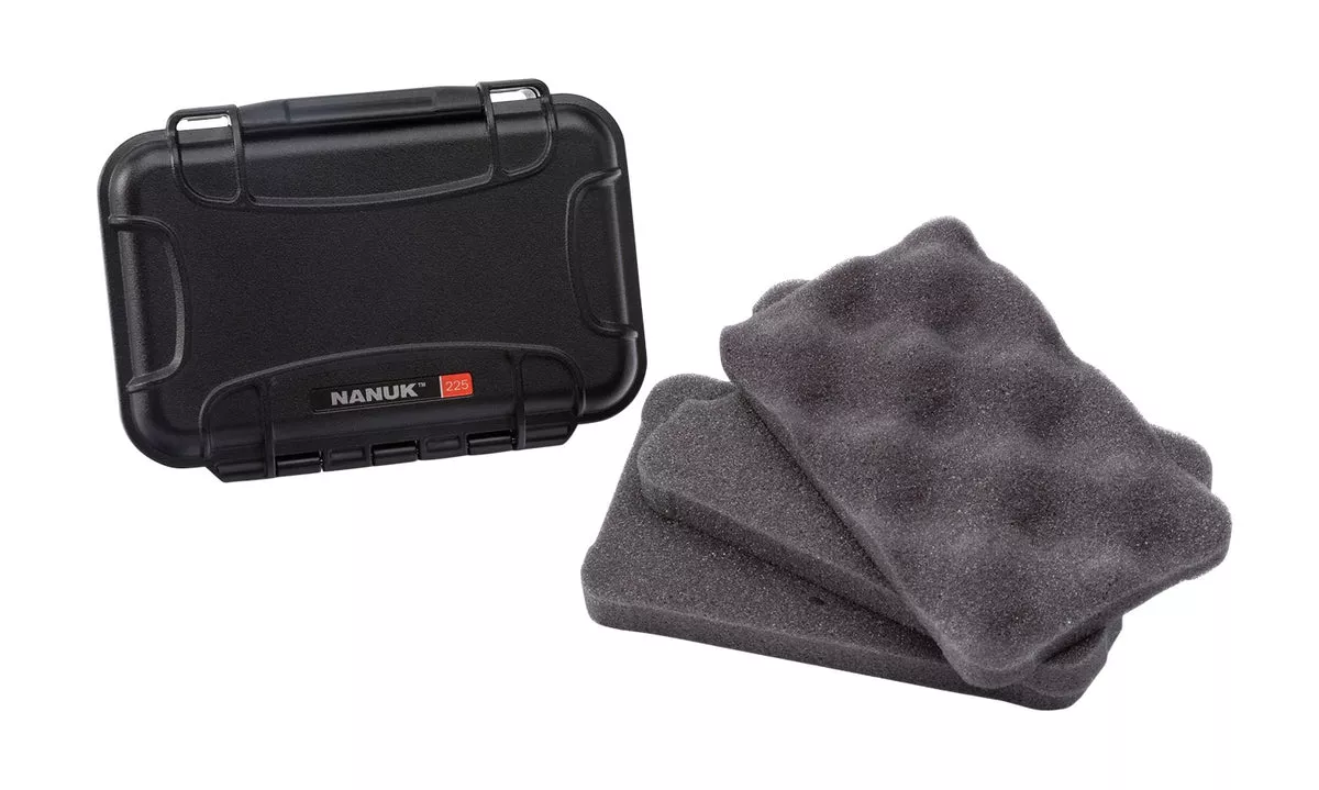 Nanuk 225S080BK0B0C1539 Broadhead HolderBlack Case Shell-ABS