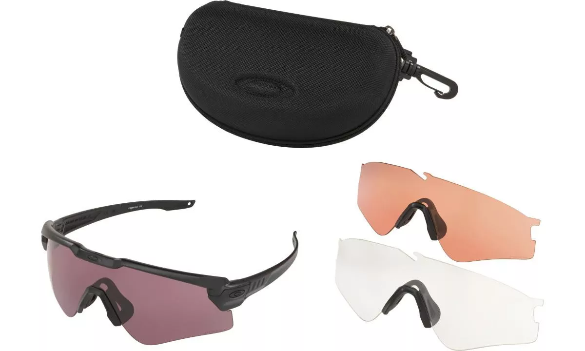 Oakley Ballistic M-Frame Alpha Black w/Three Lens