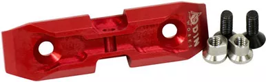 Odin Bipod Adapter Keymod - Low Profile Red