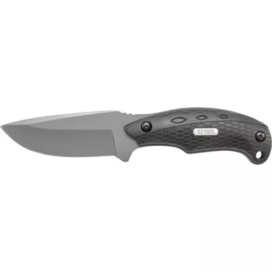 Old Timer Copperhead Fixed 3.71 in Blade Rubber Handle