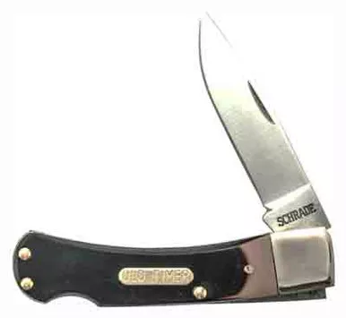 Old Timer Knife Bear Head - 1-blade Lockback 2.2" S/s Del