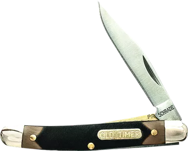 Old Timer Mighty Mite Folder 2.0 in Blade Delrin Handle