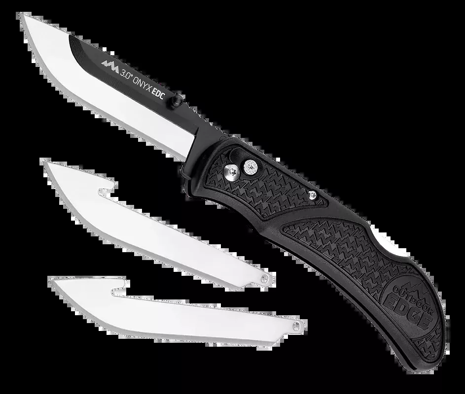 Outdoor Edge Onyx 3 Drop Point OX30C
