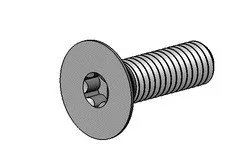 Outerimpact M3 X 8mm Flat-Head Torx Head Screws For Burris FastFire and Vortex Viper