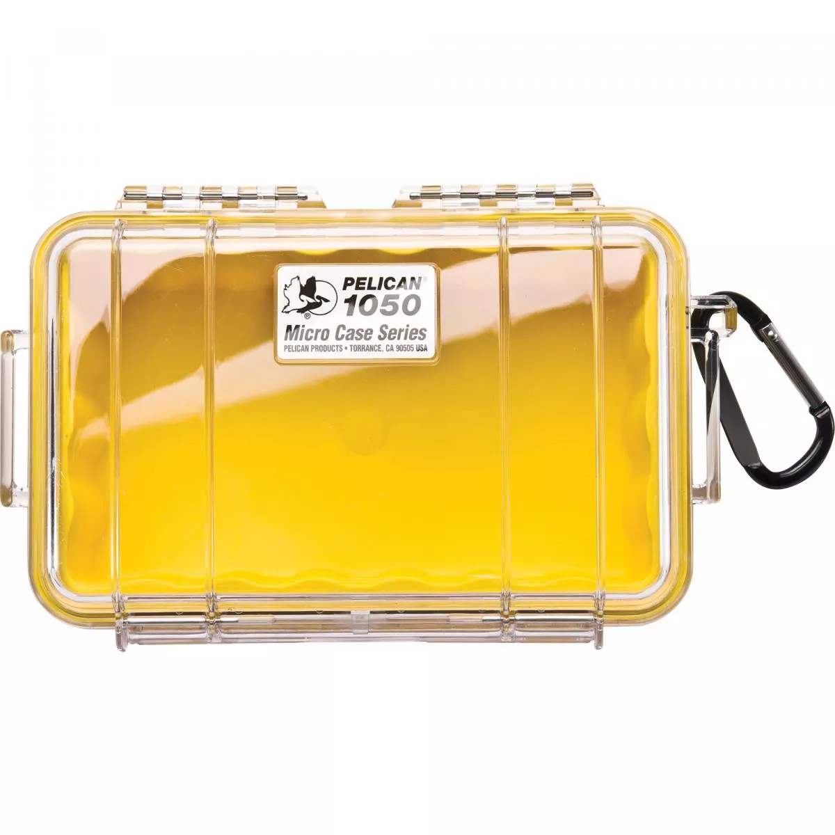 Pelican 1050 Micro Case Yellow/Clear