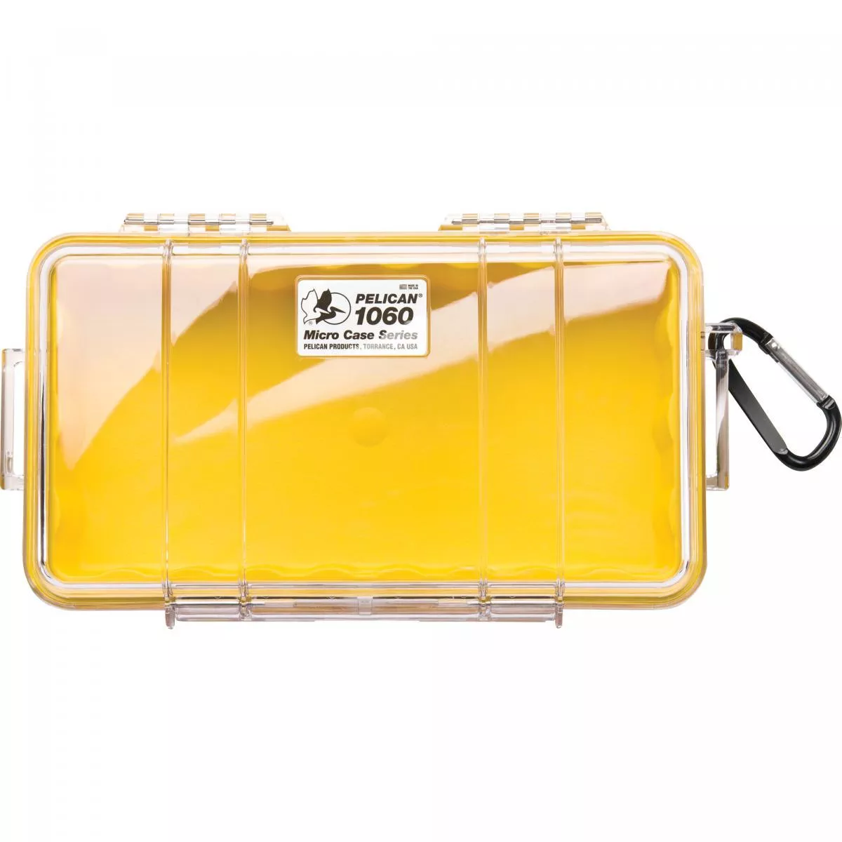 Pelican 1060 Micro Case Yellow/Clear