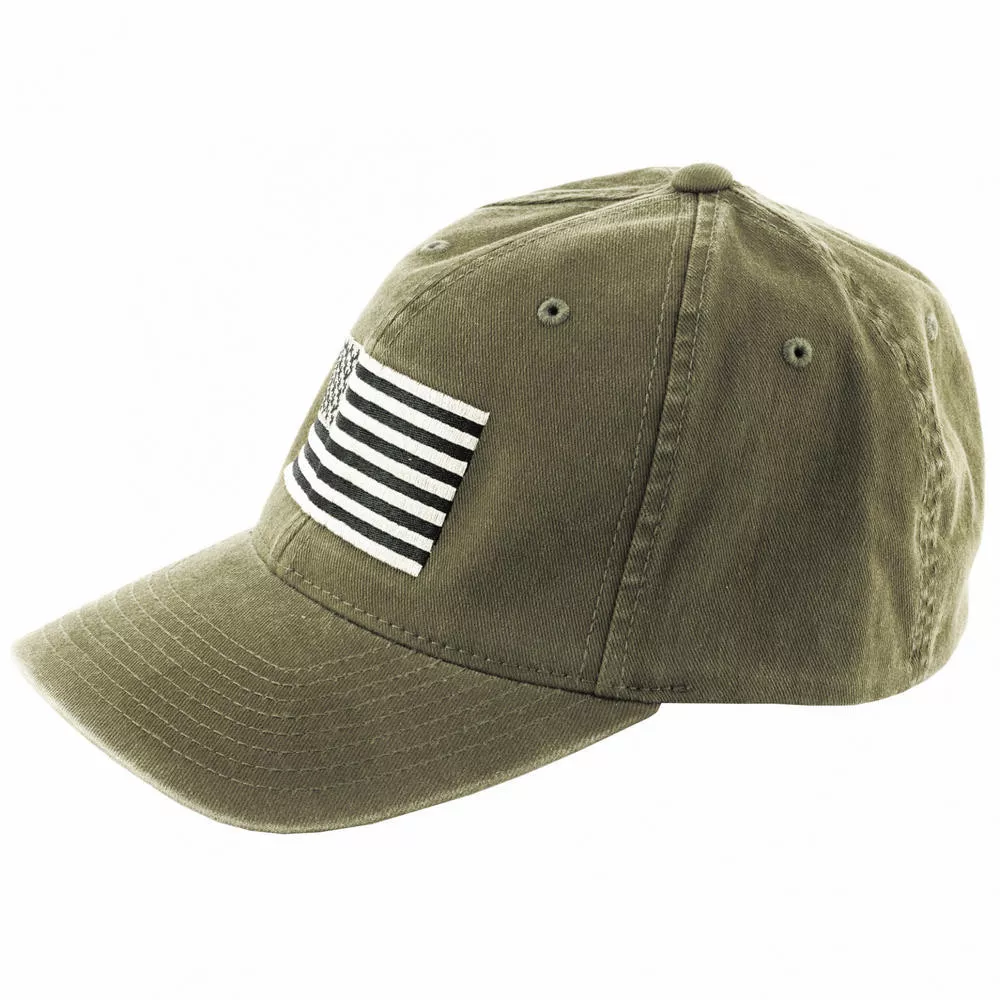 PHU AMERICAN FLEX HAT OLIVE/BLK L/XL