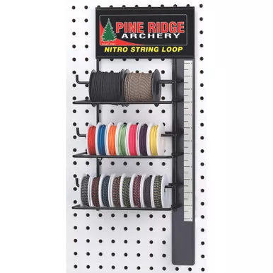 Pine Ridge 2868 String Loop Display, 500 Feet, Multicolor