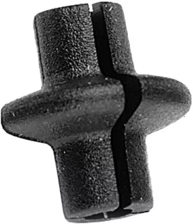 Pine Ridge Kisser Button - Slotted Black 1ea