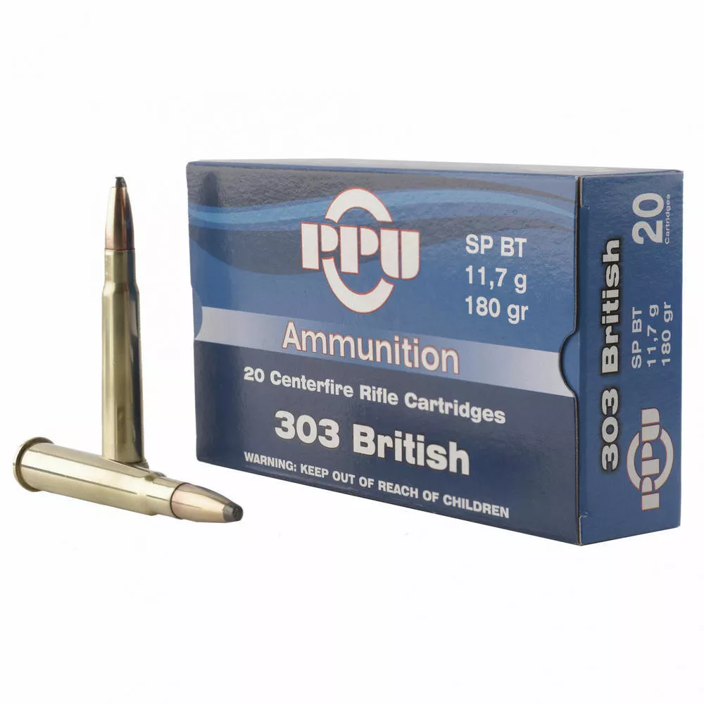 Ppu 303 British Solid Point 180 Grain 20/200