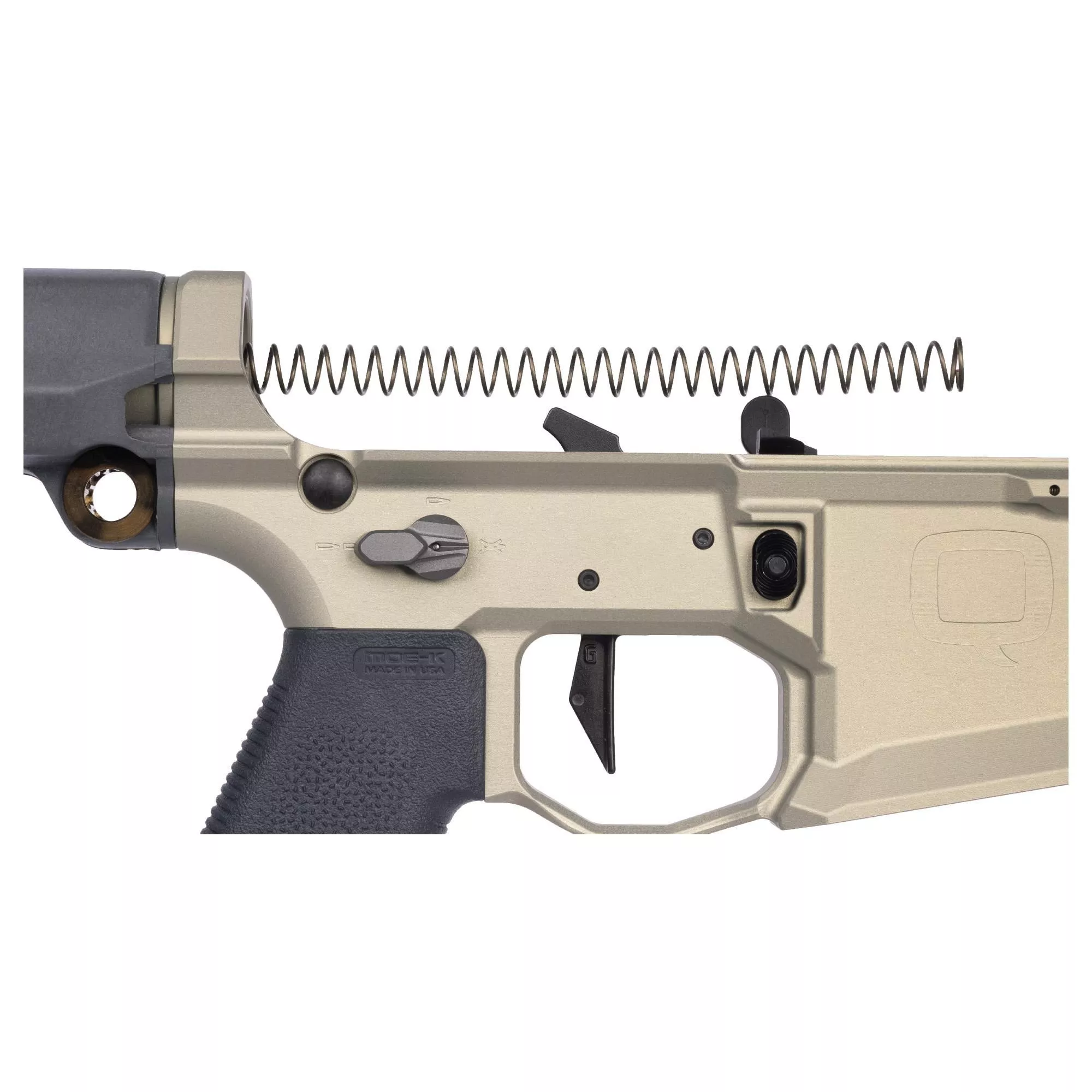 Q Honey Badger Recoil Spring Silver