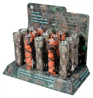 Rivers Edge Display Cb Camo - Laser Flashlight 15-pack