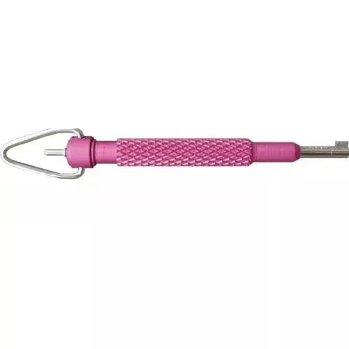 Round Swivel Key Pink