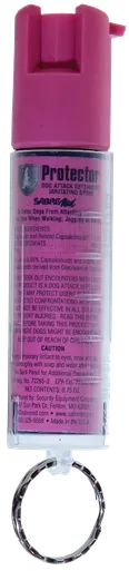 Sabre Dog Spray, Sec Srpnbcpkr02 Dog Attack DeterPink