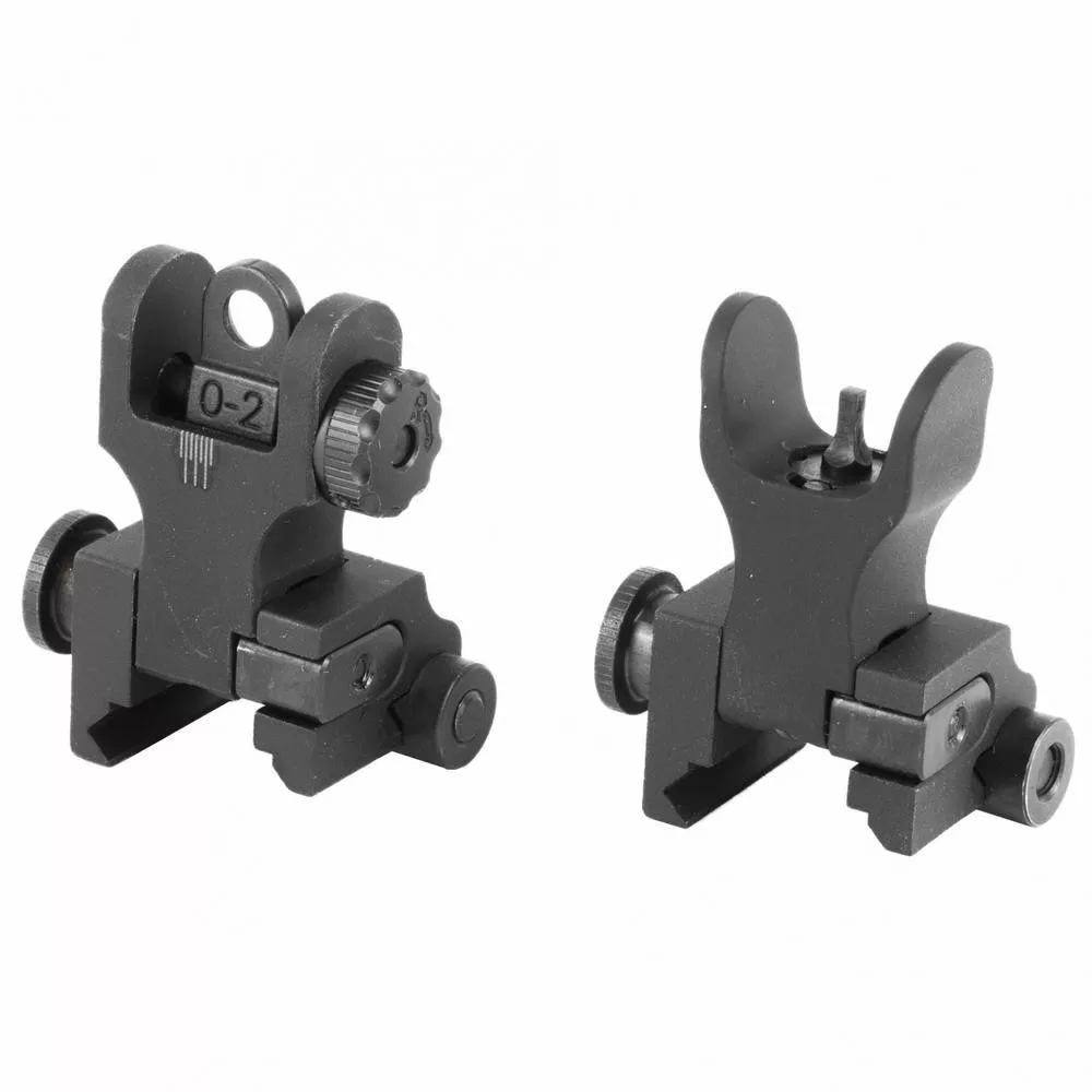 SAMSON FLIP-UP FRNT/REAR SET A2 BLK