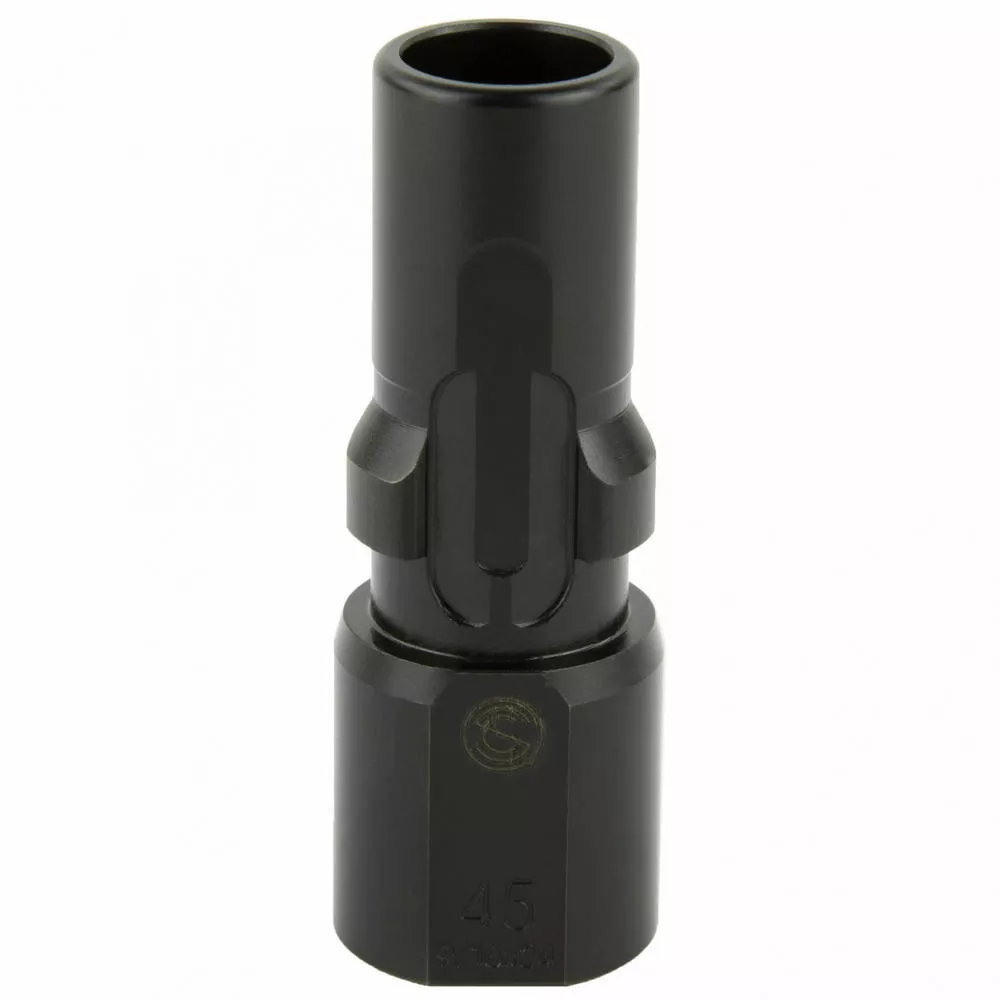 SCO 3LUG MUZZLE DEVICE 45ACP 9/16X24
