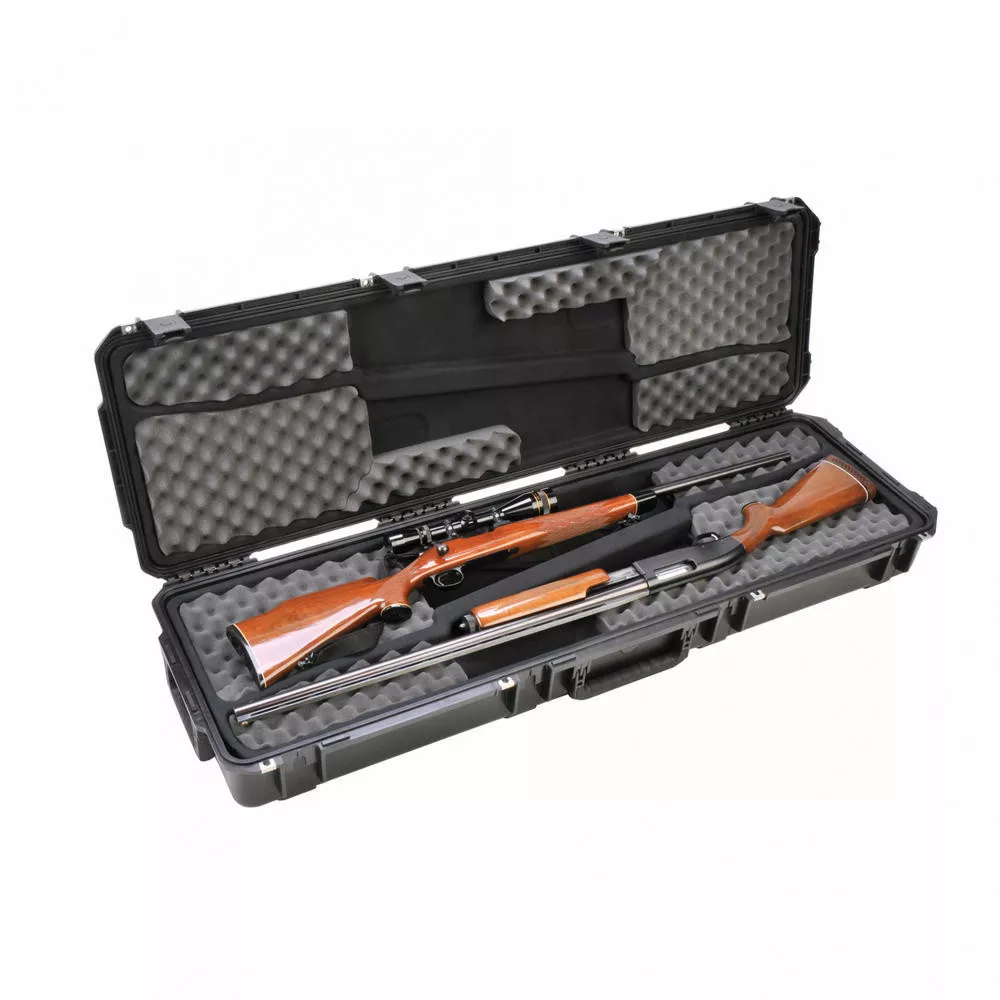 SKB iSeries Double Rifle Case w/Compression Foam Black