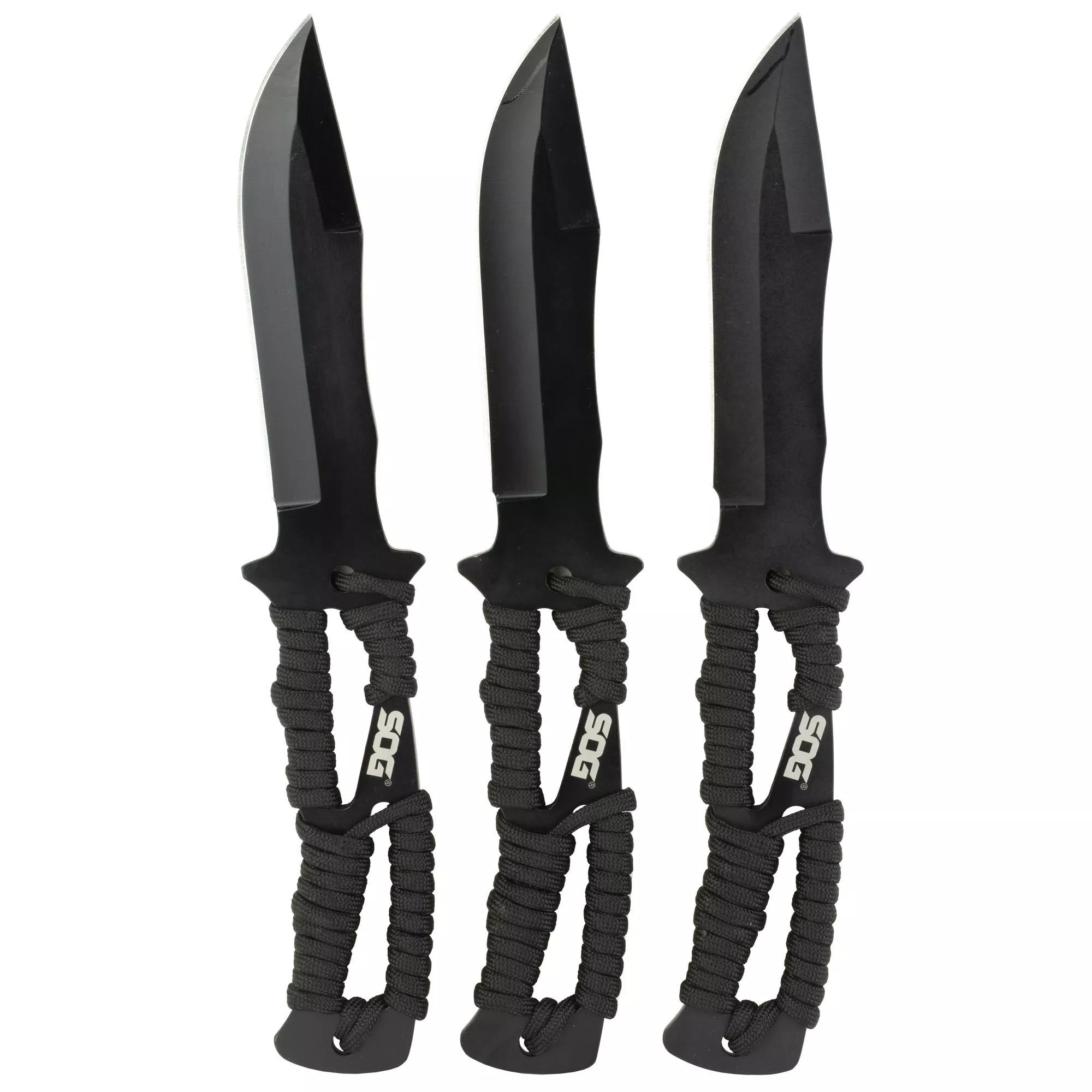 SOG Throwing Fixed Blade Knives 4.4" 3Pk