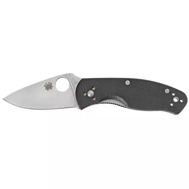 Spyderco Persistence Folder 2.75 in Plain Black G-10 Handle