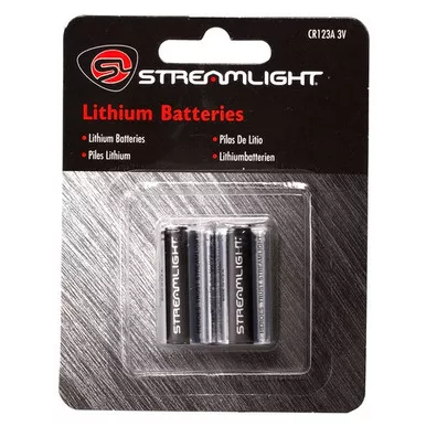 Streamlight CR123A Lithium Batteries Pack