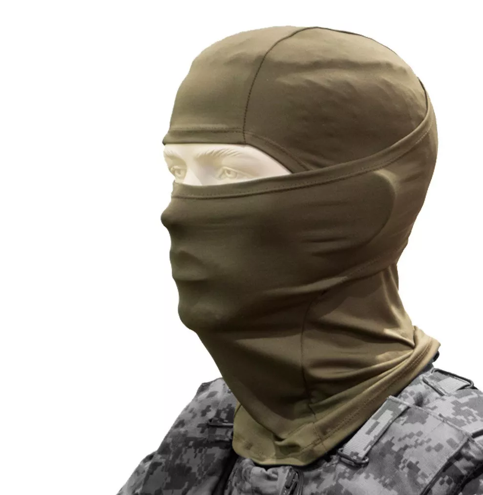 Tactical Hood "Balaclava" Power Stretch. Black