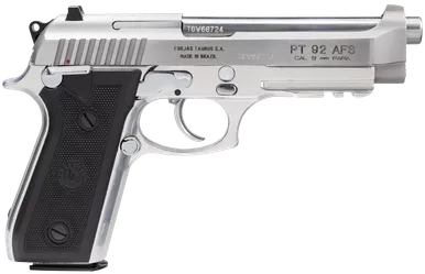 Taurus 92 9mm 5" 17Rd Stainless Checkered Rubber