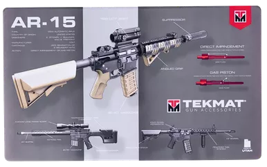 TekMat AR15 Weapons Platform Design Door Mat