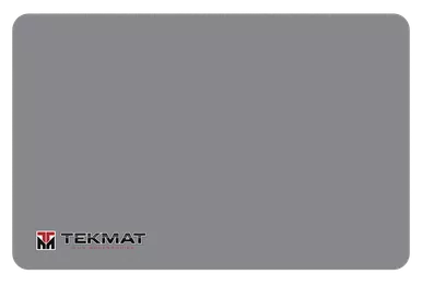 Tekmat Logo Gun Cleaning Mat
