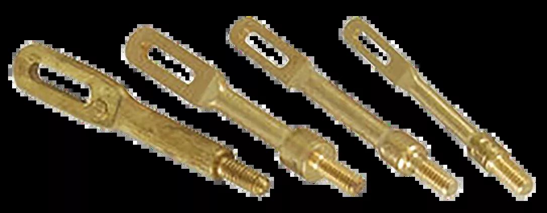 Tipton 554428 Slotted TipsMultiCaliber RiflePistol Firearm MultiSize Thread Brass 4 Tips