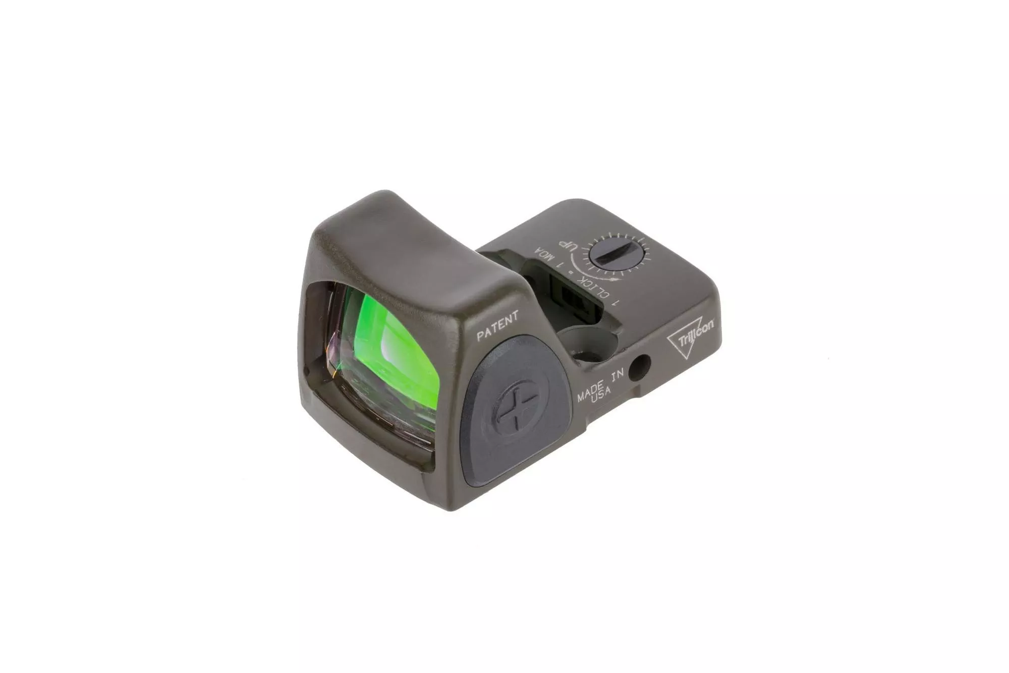 Trijicon RMR Type 2 Adjustable LED Reflex Sight - 6.5 MOA - OD Green