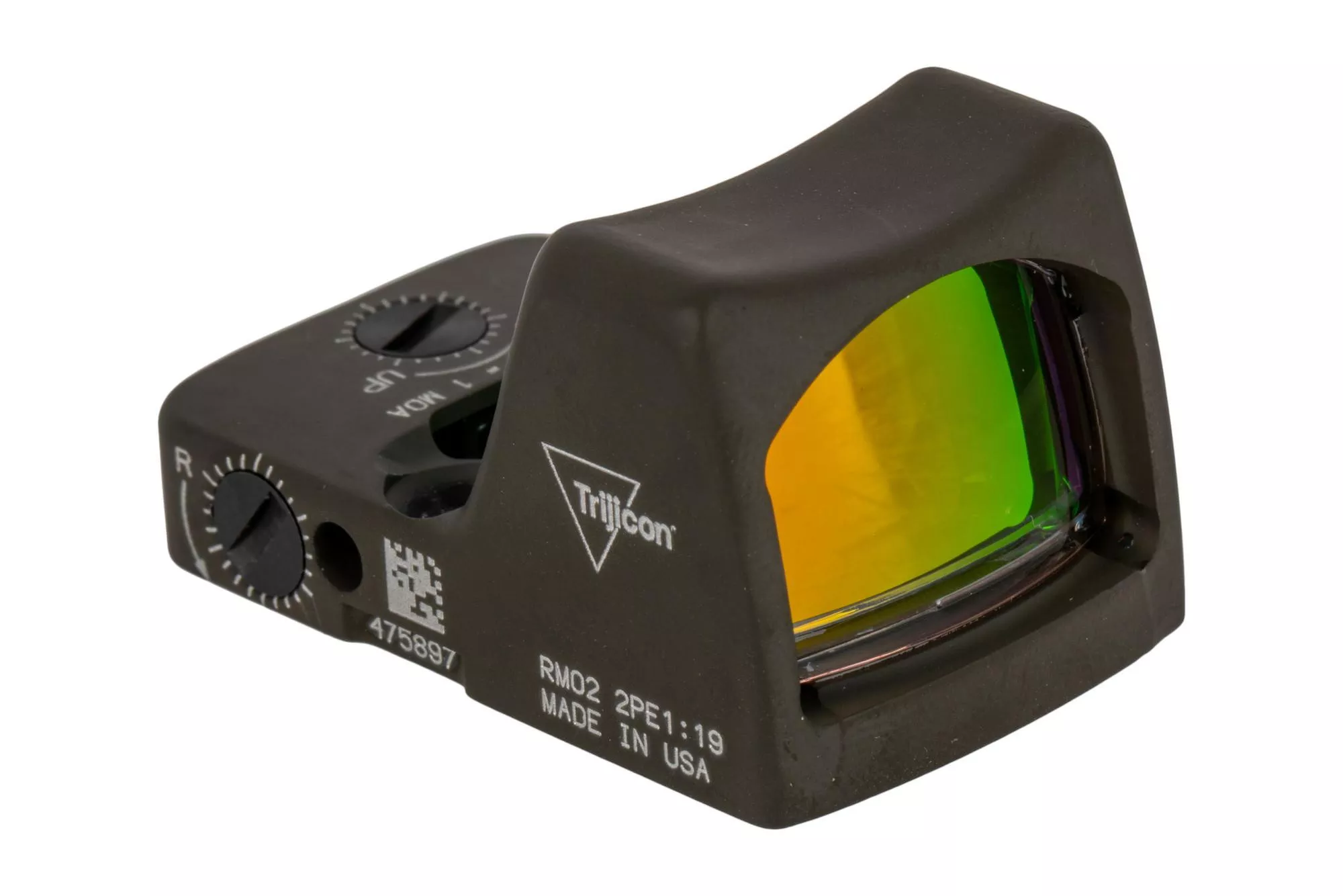 Trijicon RMR Type 2 LED Reflex Sight - 6.5 MOA - OD Green
