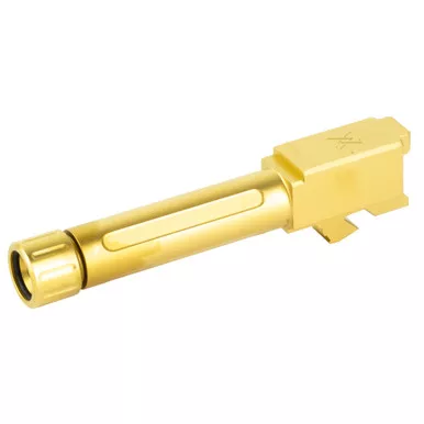True Precision Threaded Barrel for Glock 26 Gen 1-5 Gold