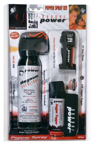 Udap Pepper Spray, Udap PskPepper Sray Kit 3pc