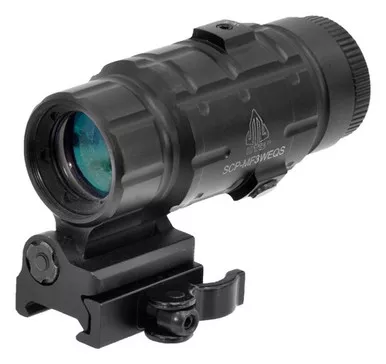 Utg 3x Magnifier Flip To Side - Qd Mount