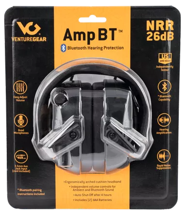Venture Gear AMP BT Electronic Earmuff with Bluetooth