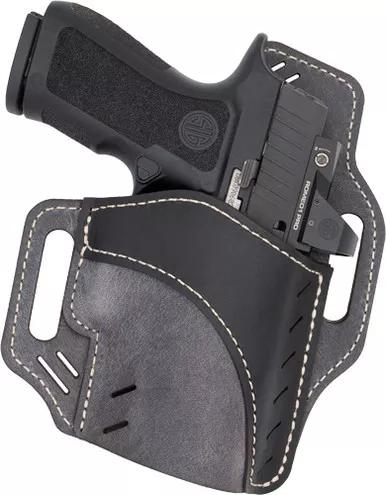 Versacarry Horizon Holster Owb Grey Base Black Patch Size 4