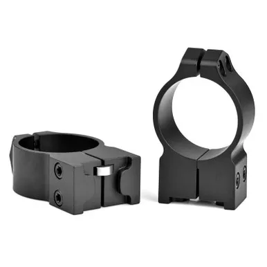 Warne 15RM Maxima Vertical Split Fixed 30mm Rings for Ruger, High, Matte Black
