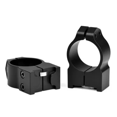 Warne 1RM Maxima Vertical Split Fixed 1" Rings for Ruger, Medium, Matte Black