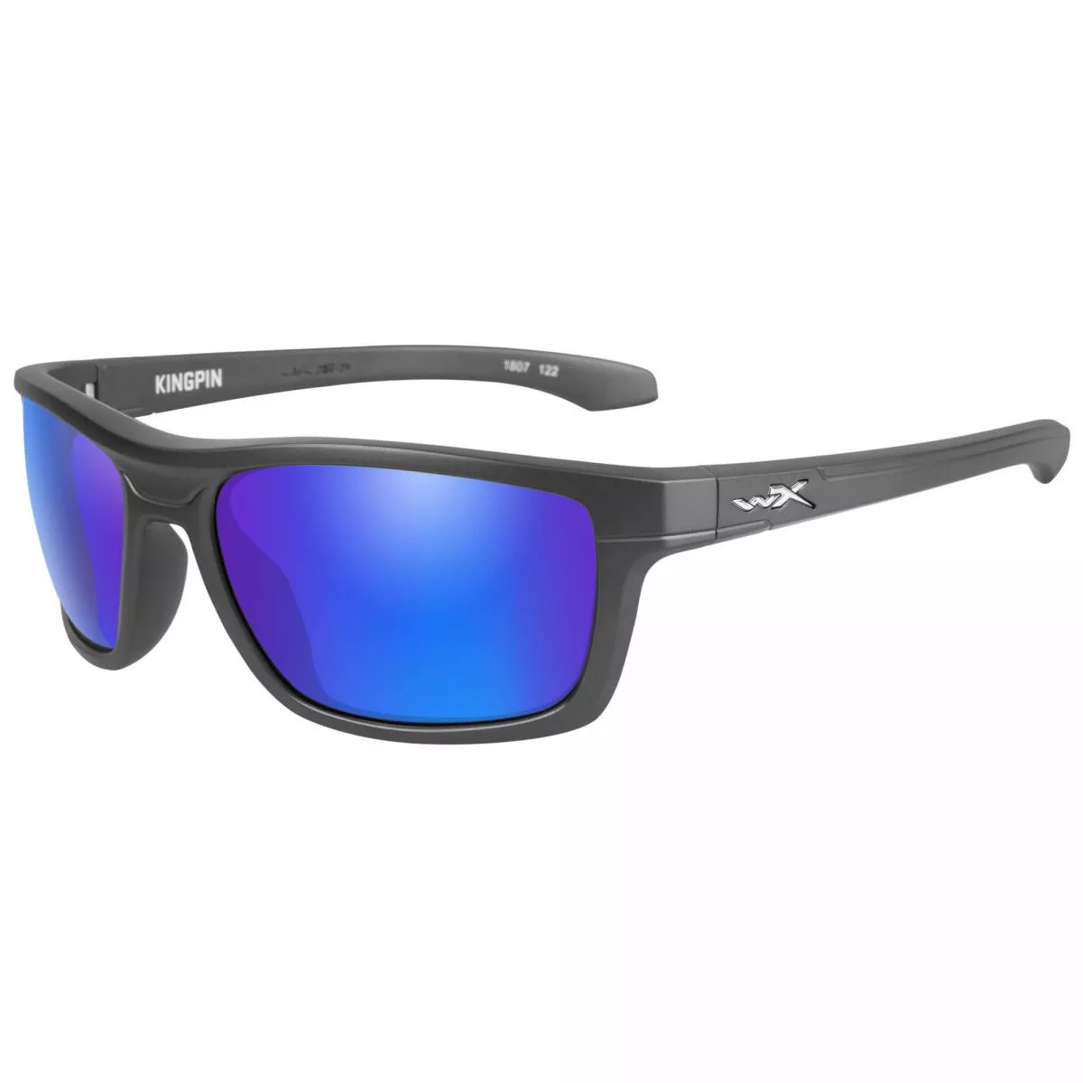 Wiley X Kingpin Blue Mirror Lens/Graphite